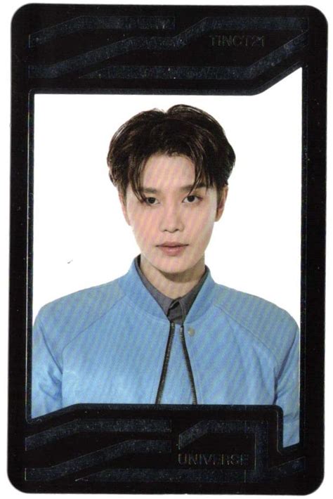 Taeil Universe Universe Card Ver Photocard Scan Photocard Nct Nct