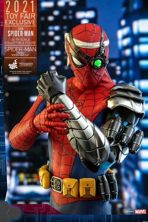 Hot Toys 2021 Toy Fair Exclusives Cyborg Spider Man And Neon Iron Man 4