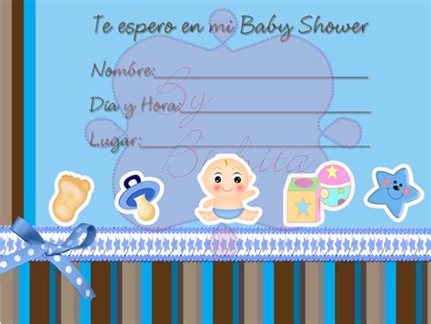 Invitaciones De Baby Shower Para Editar De Niño Noticias Niños