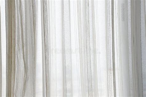 White Curtain Wavy With A Pattern Background Transparent Curtain On