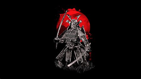 Black Samurai Wallpaper 4k