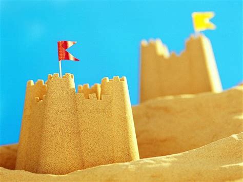 Amazing Pic Of Nature Landscape Sand Castles Cute And Creative Scene