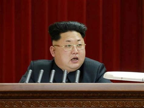 Kim Jong Un North Korean Dictator Turns Heads With Severe New Haircut And Tiny Eyebrows The