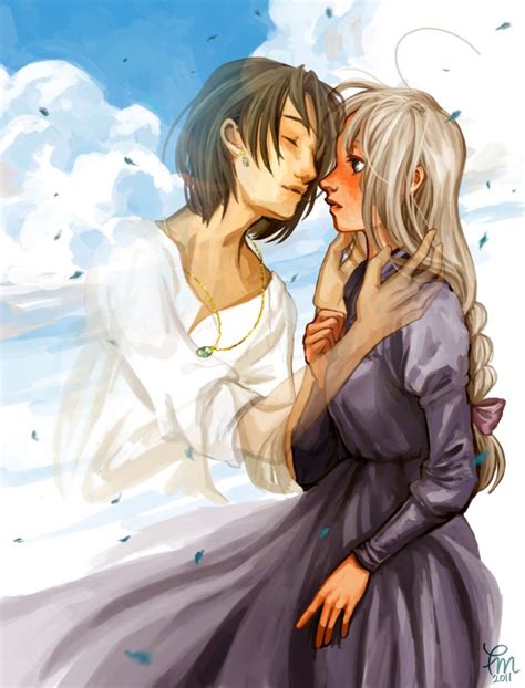 Howl S Moving Castle Fan Art Howl And Sophie Howl And Sophie Howls