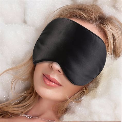 natural silk sleep mask blindfold super smooth eye mask nose shape sleeping face mask in sleep