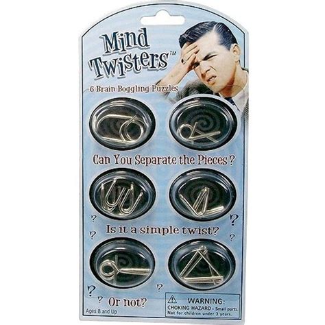 Mind Twisters 6pk Colors And Styles May Vary Mindfulness Twister Color