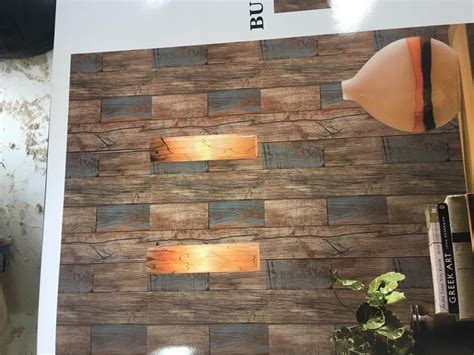 Desire Furnishing Brown Brick Design Designer Wallpaper For Home