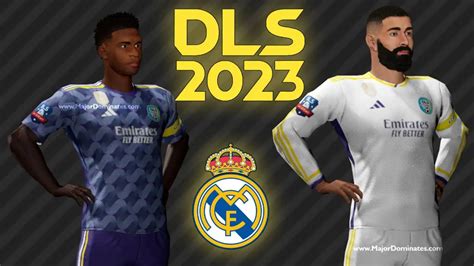 Real Madrid 2324 Kits For Dls 23 Dream League Soccer 2023