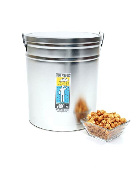 Classic Caramel Gourmet Popcorn 65 Gallon Tin Review