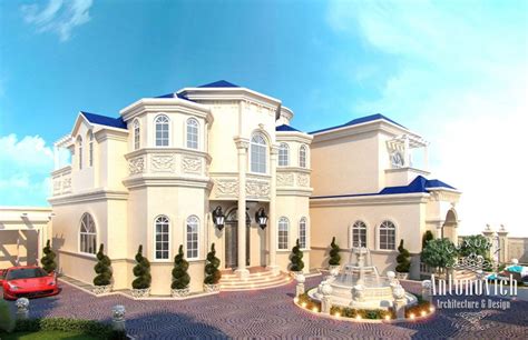 Luxury Antonovich Design Uae 10 Villa And Palace Exterior Designs