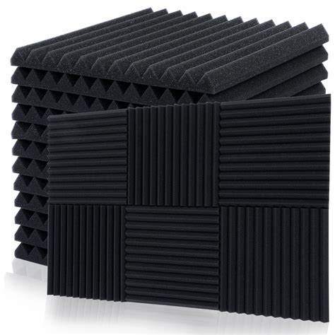 Buy KLEXA 12 Pack Sound Proof Foam Panels 12x12x1 In Acoustic