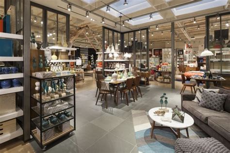 It's easy to find cheap home decor if you know where to look. West Elm home furnishings store by MBH Architects, Alameda ...