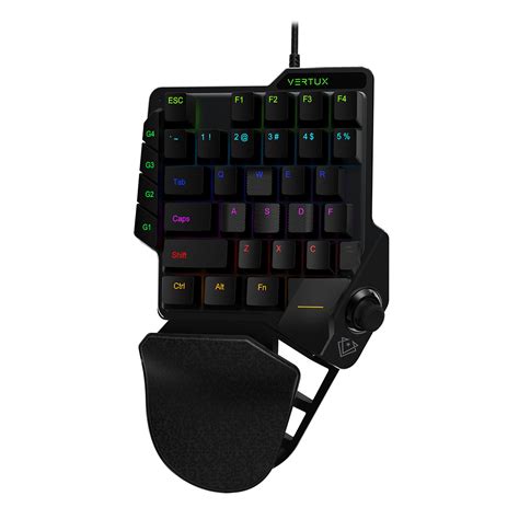 Vertux Quickstrike™ One Handed Gaming Keypad With Joystick