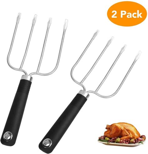 Cocokool Meat Fork Stainless Steel Poultry Roast Forks
