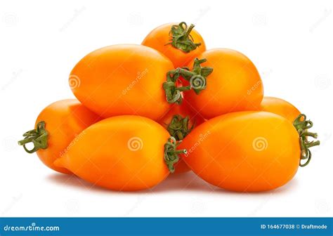 Orange Plum Tomato Stock Photo Image Of Nutrient Plum 164677038