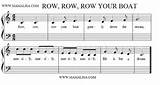 Row Row Row Your Boat Song Pictures