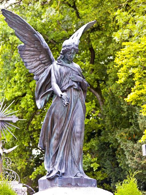 Angel Statue Cemetery Free Photo On Pixabay