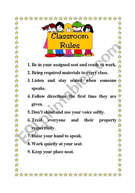 Classroom Rules Funny Wavingwithmyhands