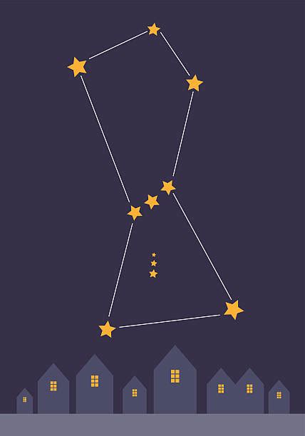 Best Orion Constellation Illustrations Royalty Free