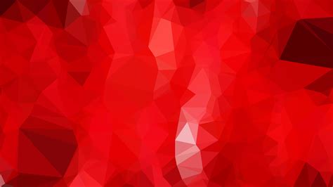 Free Bright Red Polygon Background Graphic Design
