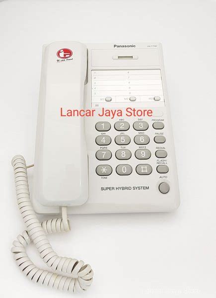 Jual Telepon Meja Single Panasonic Kx T7101 White Di Lapak Hai Store