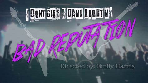 I Dont Give A Damn About My Bad Reputation Documentary Film