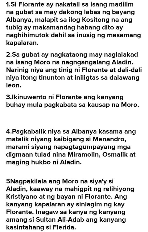 Mga Tauhan Ni Florante At Laura Karanasan Limang Mahahalagang Vrogue