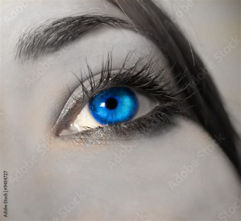 Bright Blue Eye Close Up Stock Photo And Royalty Free Images On