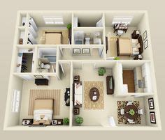 More images for pictures of bloxburg living room ideas athletico locations » 3 Bedroom 3D Floor Plan | Interior Design | Pinterest ...