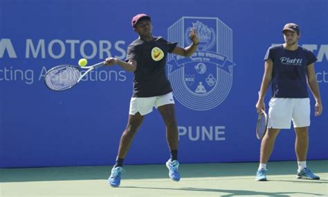 Tata Open Maharashtra Yr Old Tennis Prodigy Manas Dhamne Gets