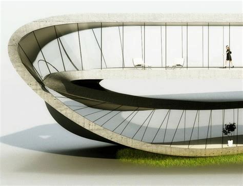 3d Printed Mobius Strip Home By Universe Architecture