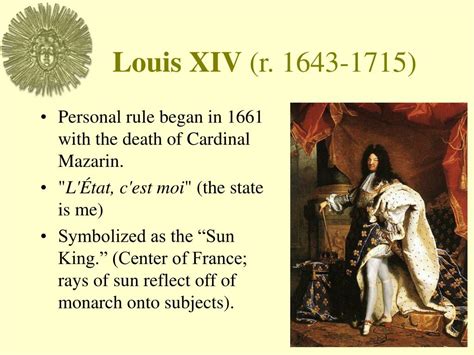 Ppt Age Of Absolutism King Louis Xiv Powerpoint Presentation Free