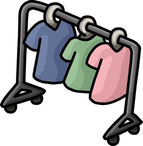 Clothing Rack Clipart | Free download on ClipArtMag png image
