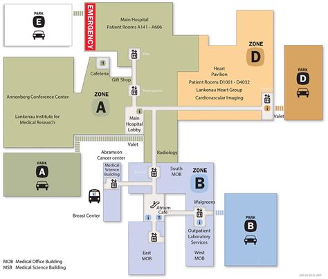 Lankenau Hospital Campus Map