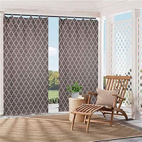 Pro Space Outdoor Curtain For Patio Waterproof Privacy Panel For Porch