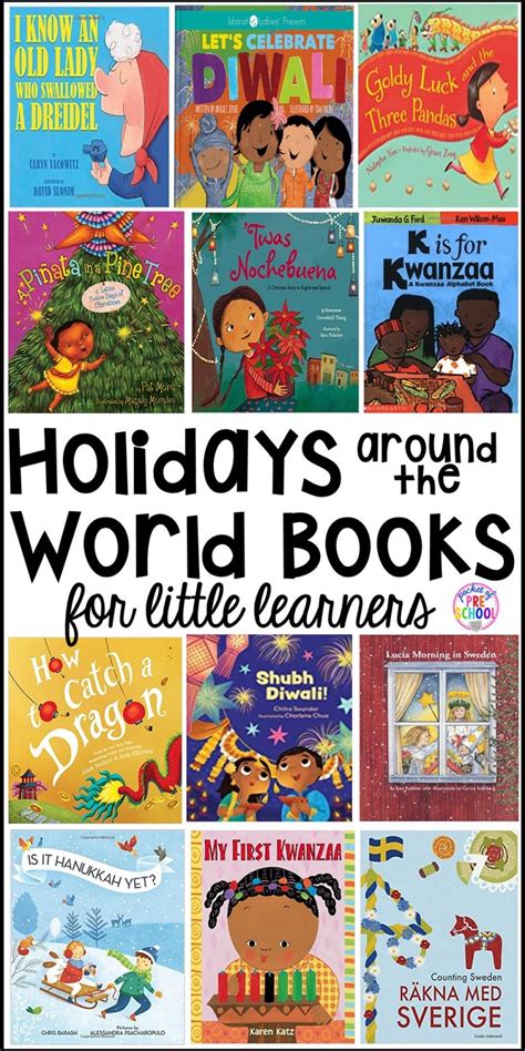 59 Christmas And Holidays Around The World Book List For Little Learners