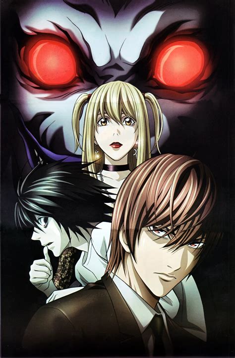 Anime Red Eyes Death Note Series L Character Light Yagami Character