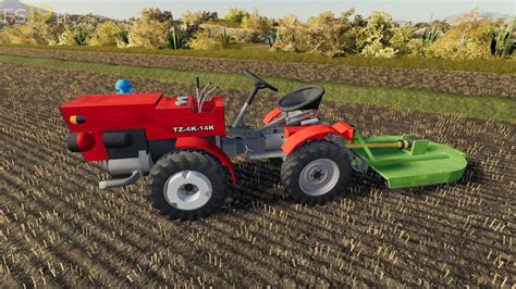 Agrostroj Tz 4k 14 And Mower And Trailer V 10 Fs19 Mods Farming