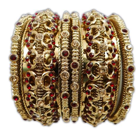 Indian Traditional Bridal Bangleswedding Kadabracelet Jewelry ~ New