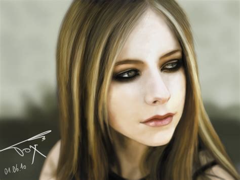 Avril Lavigne By Intox18 On DeviantArt