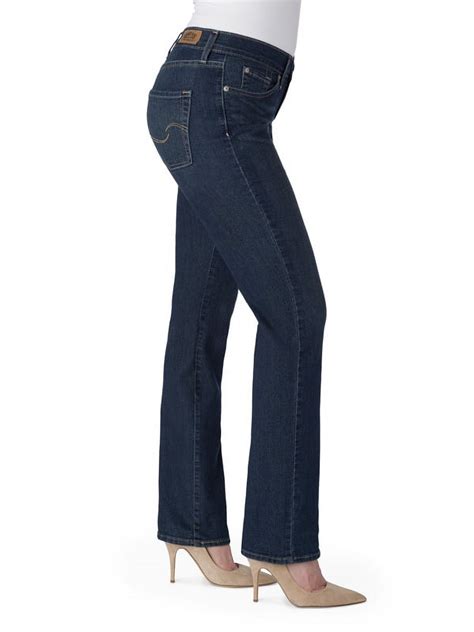 Signature By Levi Strauss And Co Women S Curvy Straight Jeans