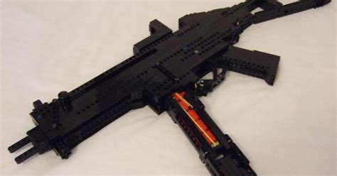 Awesome Lego Machine Gun Shoots Lego Bullets Cbs News
