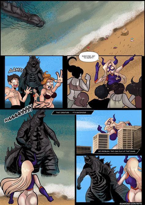 Mt Lady VS Godzilla Page 2 IMHentai