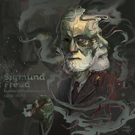 [illustration] Sigmund Freud Psychoanalysis On Behance