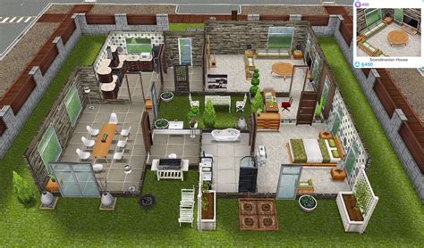 Scandinavia Sims Freeplay House Sims 4 House Building Sims House Plans