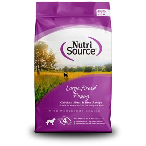 Nutrisource grain free seafood select recipe. NutriSource® Large Breed Puppy Dog Food