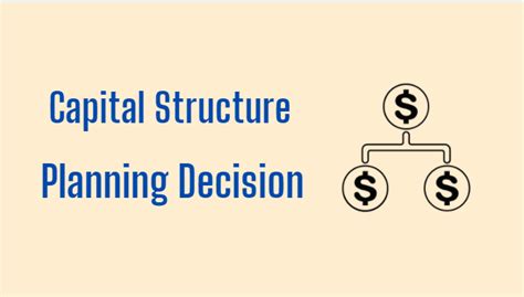 Capital Structure In Financial Management Decision Planning Guide