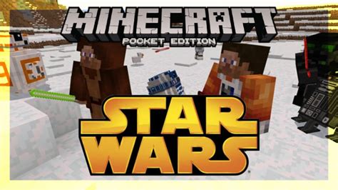 Star Wars In Mcpe Minecraft Pocket Edition Addon Youtube
