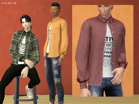 The Sims Resource Chloem Blouse Male 02