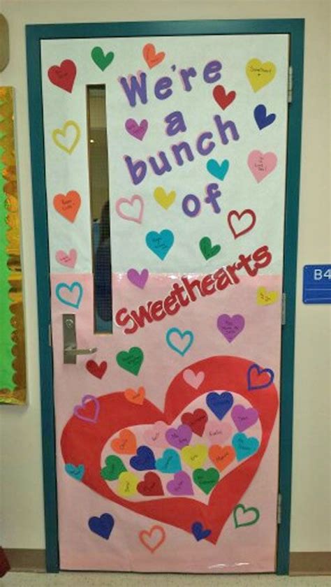 Sweethearts Candy Classroom Door Featured In 27 Valentines Day